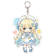 Blonde Lolita Chibi Acrylic Keychain