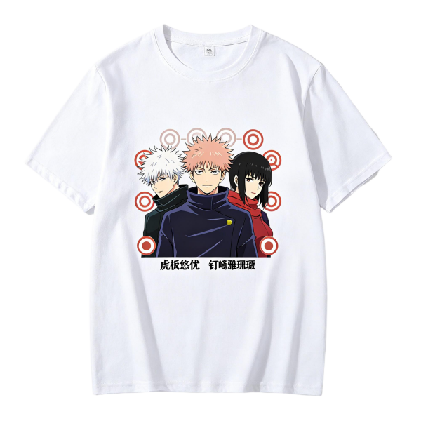Jujutsu Kaisen Trio Target Graphic T-Shirt