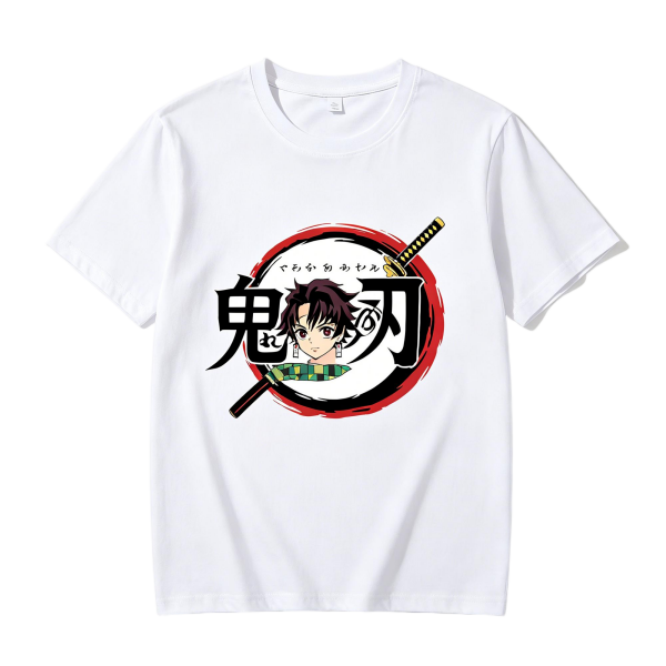 Demon Slayer Tanjiro & Logo Katana T-Shirt